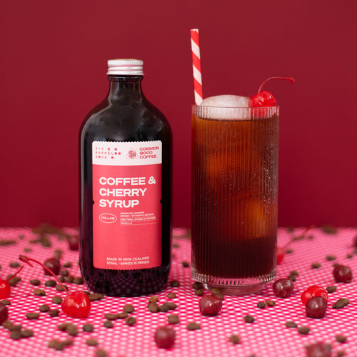 Our new limited edition collab... Coffee & Cherry Syrup!