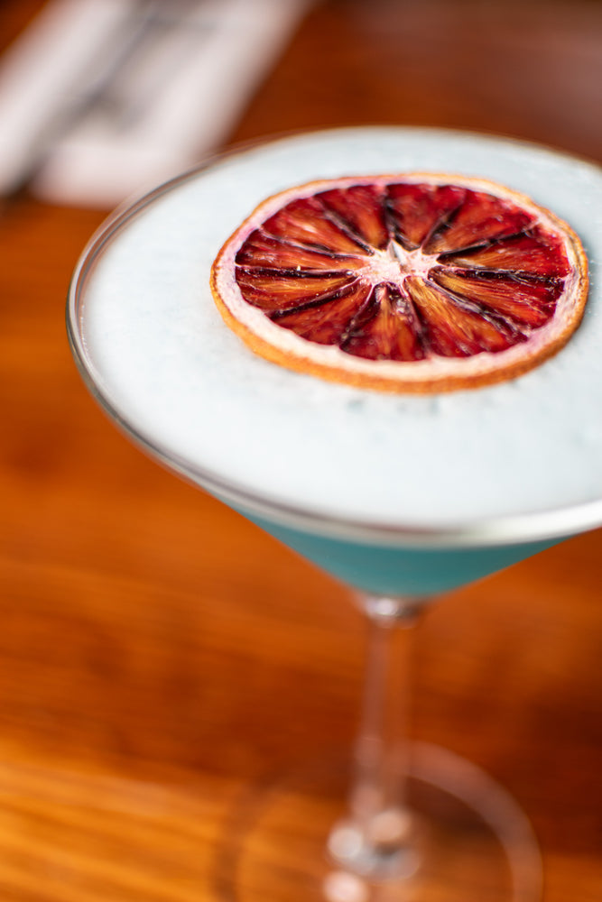 
                  
                    Dehydrated Blood Orange Slices - Parched Drink Garnish
                  
                