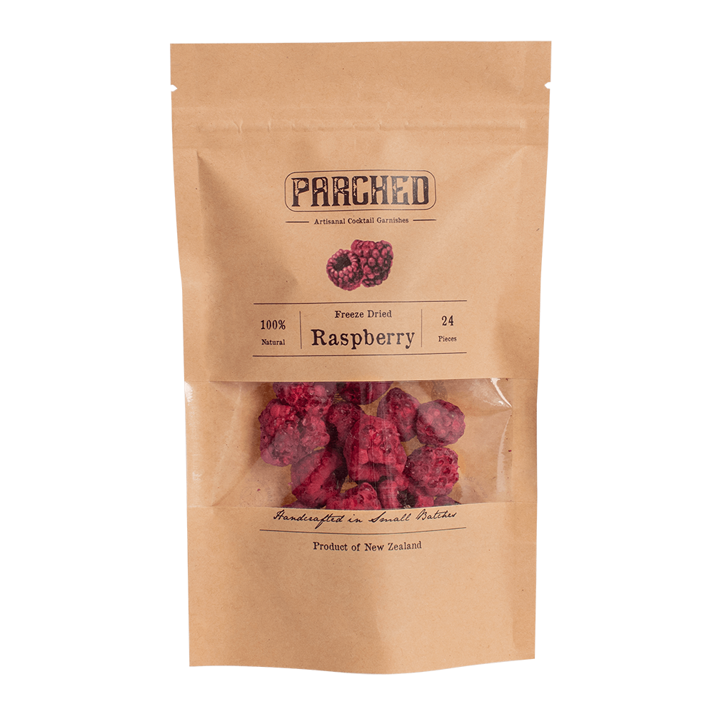 Freeze-dried Raspberries - Parched Drink Garnish