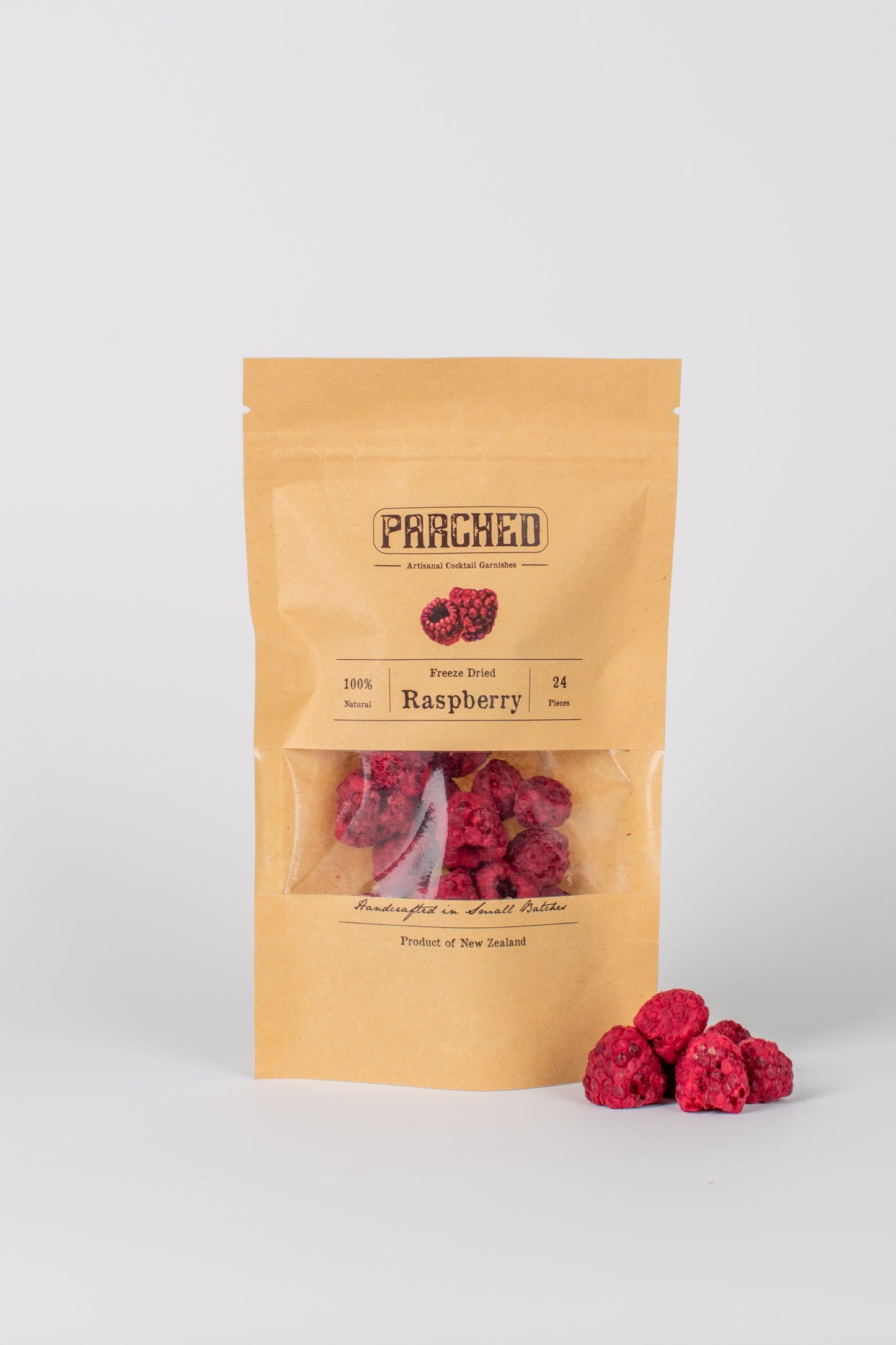 
                  
                    Freeze-dried Raspberries - Parched Drink Garnish
                  
                