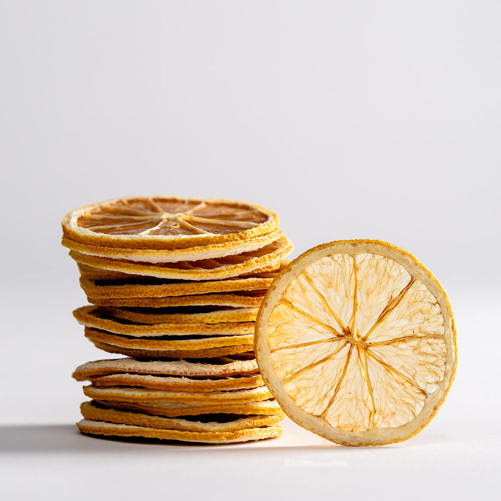 
                  
                    Dehydrated Lemon Slices - Parched Drink Garnish
                  
                